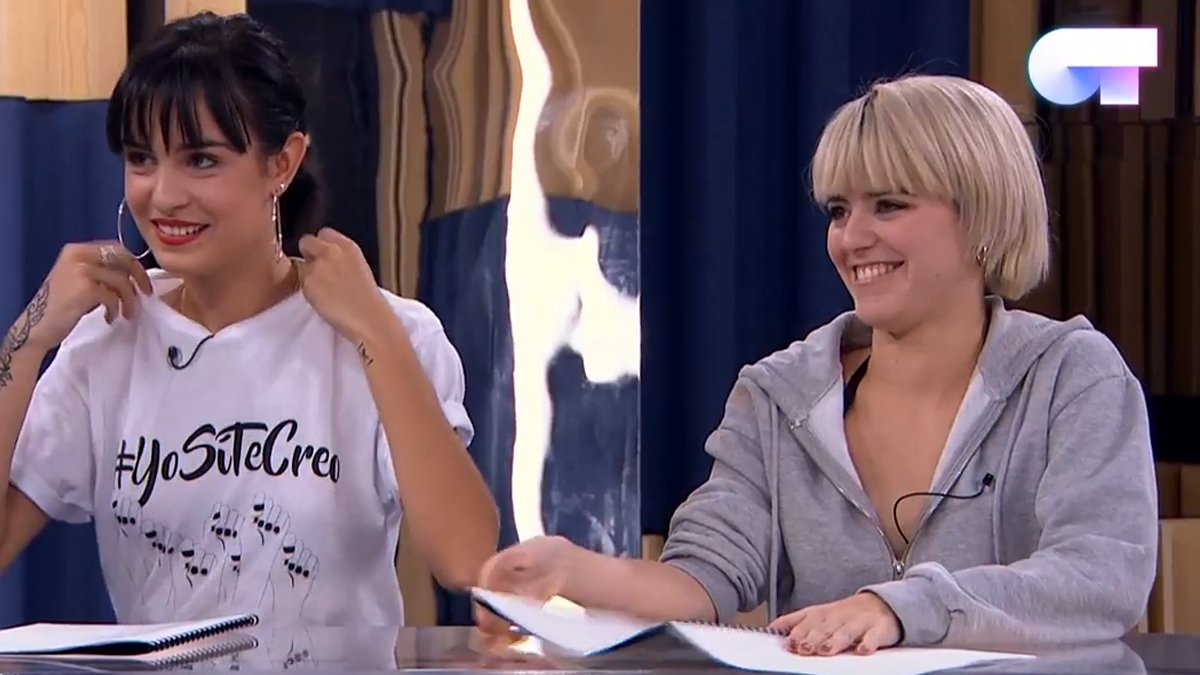 Alba Reche y Natalia Lacunza