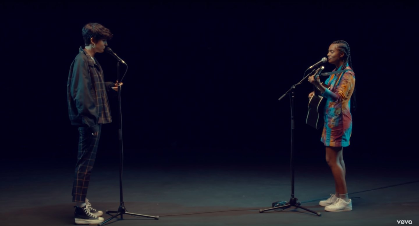 Natalia Lacunza y Marem Ladson