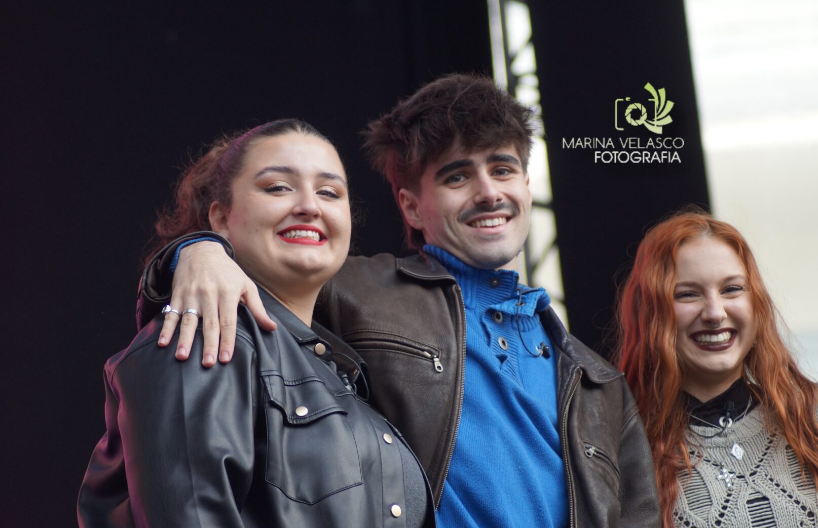 Firma de Ruslana, Martin y Bea en Madrid