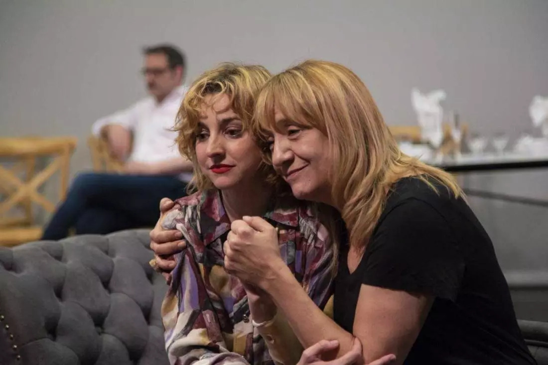 Blanca Portillo y Anna Moliner en la obra 'Mrs Dalloway'